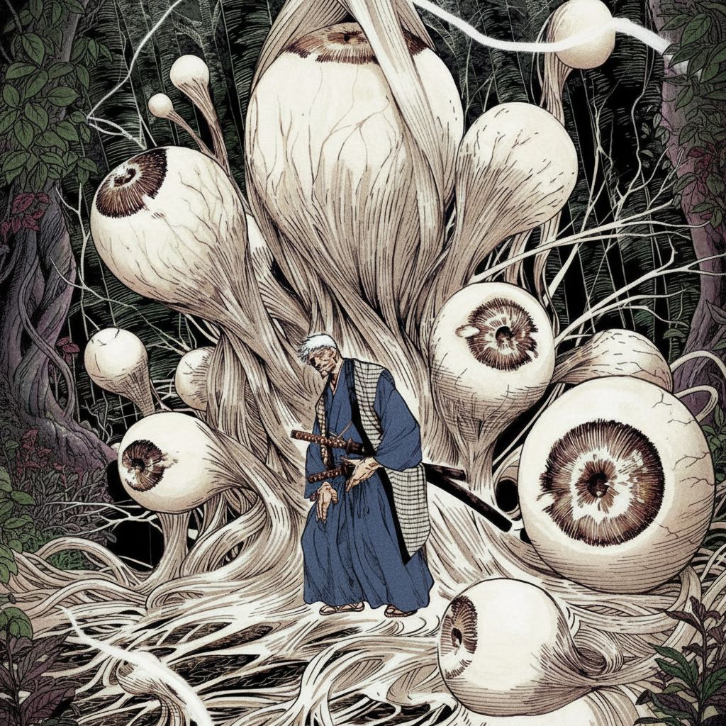 Coloring the illustration